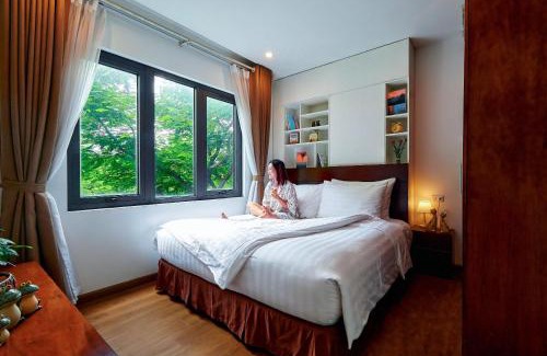 Dich Vong Apartamento | The Bloom Classic - An Excellent Blend of Cozy Living and Urban Relaxation