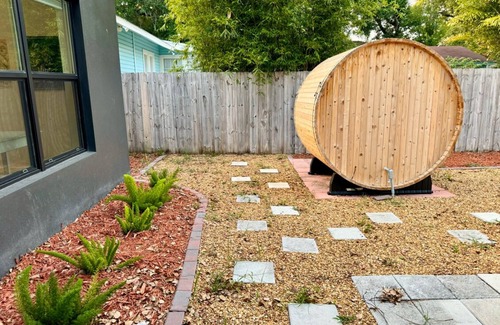 Sanford Casa | The Butterfly House: with sauna and fully-fenced yard