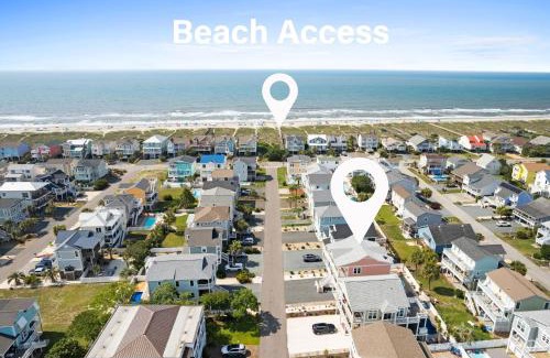 Holden Beach Casa | The Carlton Brunswick Vacation Rentals Private Pool and beach access