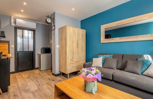 Saint-Martin-du-Littoral Apartamento | The Cosy Studio, ideal for professionals or couples, close to the beach
