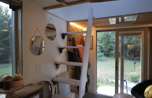 Gilmanton Casa | The Coziest Tiny Home with Mini Cows & Horses!