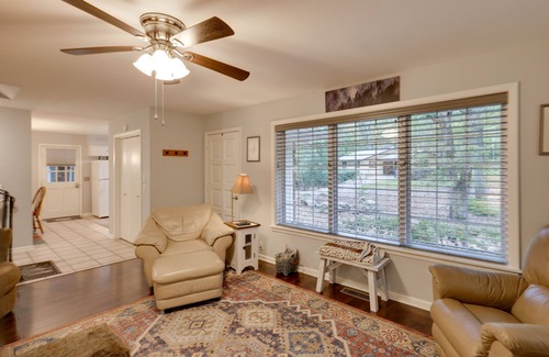 Hot Springs Village Casa | The Crystal House w/ Sunroom & Golf Green Views!