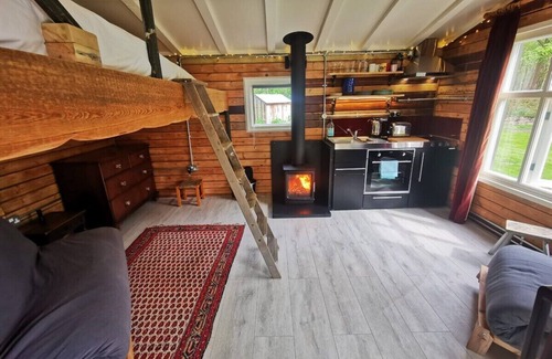 Haveringland Cabina | the Dell-Cabaña de madera-Baño compartido-De Lujo-Vista al bosque