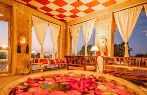 Kanoi Cabaña | The Dune Estate By Ebony Stays – Luxury 1BHK Desert Tent Stay in Jaisalmer