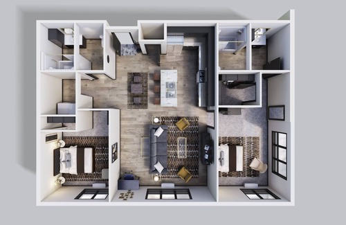 Altoona Apartamento | The Fairway - Apartment 218, 2 Bed 2 Bath