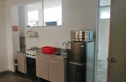 Punta Hermosa Apartamento | El Flat, familiar y acogedor, para seis huéspedes.