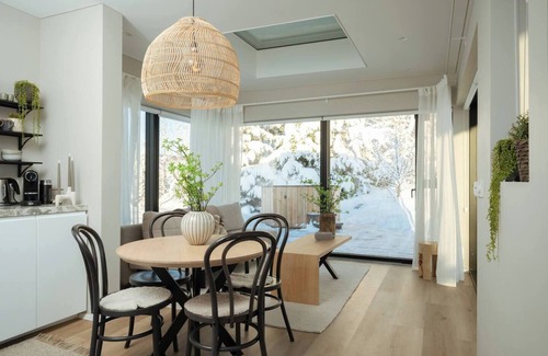 Mosfellsbaer Casa | The Glass House - under Aurora