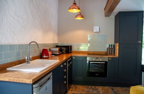 Bryngwran Cabaña | The Hayloft - sleeps 2 guests in 1 bedroom