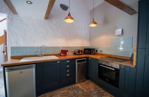 Bryngwran Cabaña | The Hayloft - sleeps 2 guests in 1 bedroom