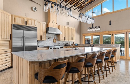 Willow City Casa | The Longhouse | Heated Pool | Hot Tub