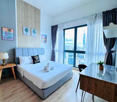 Kuala Lumpur City Centre Apartamento | The Luxe Infinitum KLCC Skyline Swimming Pool