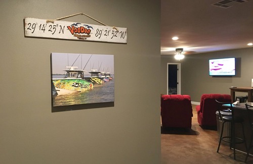 Boothville-Venice Casa | The Mahi Lodge is a quiet secluded 3bedroom 2full bath lodge in Venice LA