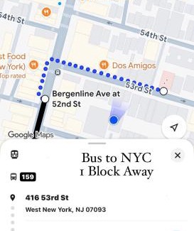 West New York Apartamento | The Mirage Stay 3 Bedroom Apt 20 Min to NYC