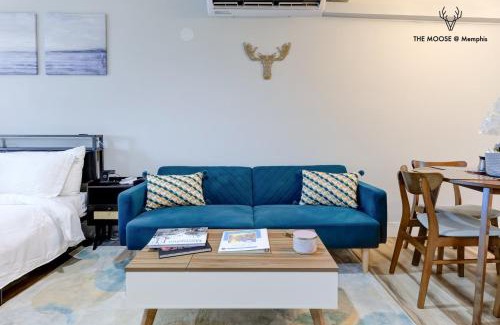 Downtown Memphis Apartamento | The Moose #11 - Luxe Modern loft with King Bed, Free Parking & Wi-Fi