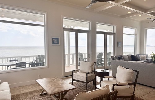 Saint Simons Island Condominio | The Penthouse at High Tide - Las mejores vistas en la playa - ¡Ideal para familias!