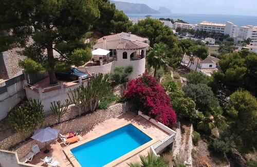 Partidor Villa | Villa impresionante vista de la bahía de Altea. Playa 300 m.