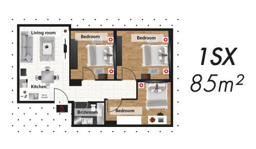 Gare Apartamento | The Queen Luxury Apartments - Villa Serena