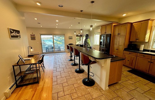 Standish Cabaña | The Renaissance - Majestic Sebago Lake panorama
