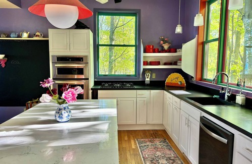 South Haven Casa | Tarifas especiales disponibles 2019 mientras duren! -La casa del artista, vista del atardecer,