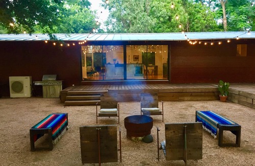 San Antonio Casa | The Steel Haus es un arquitecto diseñado Riverfront home