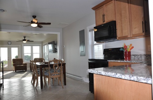 Slaughter Beach Casa | FRENTE AL MAR Cabaña Apto para Familias Arena y Surf