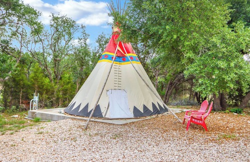 Driftwood Cabina | The Tipi - a unique camping experience with a twist!