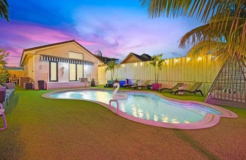 Allapattah Casa | The Velvet Palm Midtown Pool And Hot Tub
