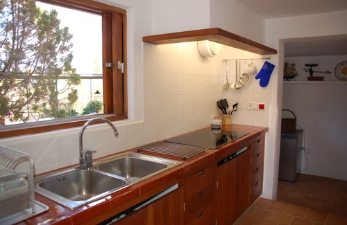 Formentera Chalet De Esquí | Villa con piscina desbordante privada. SOLO familias con niños o parejas.