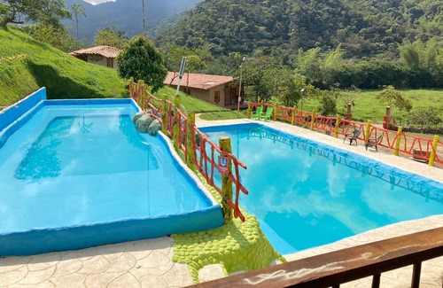 San Rafael Cabina | This place quietly and surrounded by mountains