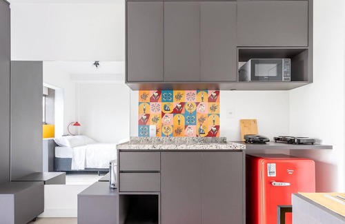 Vila Buarque Apartamento | THK - Building With Pool in the Republica Neighborhood in SP