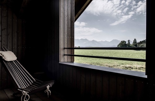Rieden am Forggensee Casa | Casa-Diseñador-Baño privado-Vista a la Montana-Chalet Louise