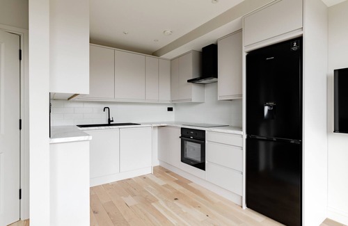 Swiss Cottage Apartamento | Apartamento-Baño privado con bañera-Balcón