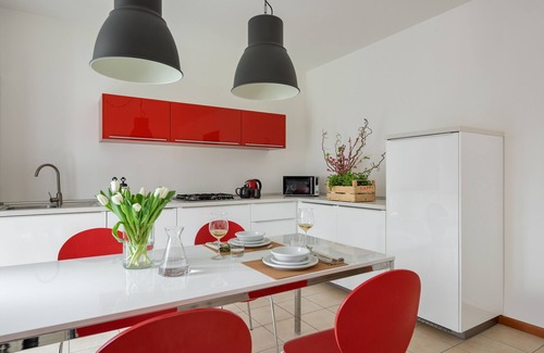 Roe Volciano Apartamento | Trilocale 7 camas jardín garaje wifi Gardasee