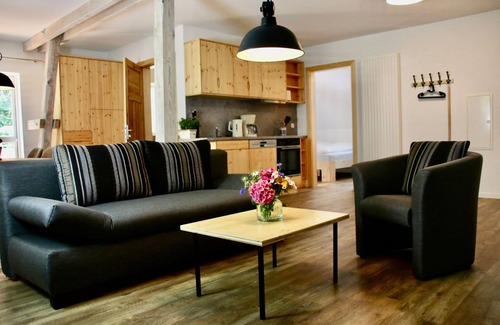 Dobbin-Linstow Apartamento | Three - room - vacation apartment Lockwerder - Ferienscheune am Lustweg