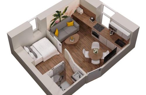 La Destrousse Apartamento | THYM * Cosy * Fibre * Confort