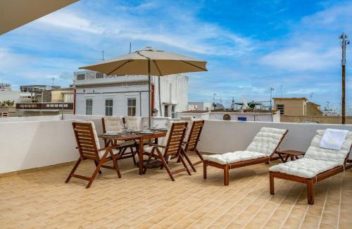 Fuseta Casa | Tia Anica House I - apartment with terrace in central Fuseta beach village