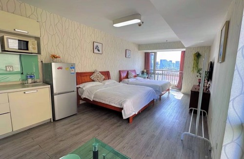 Wangjing Apartamento | Tiandi Huadian Apartment Youlehui