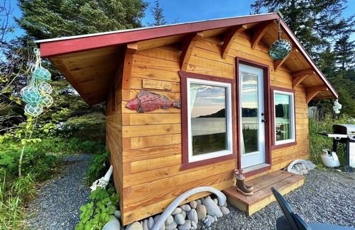 Homer Cabina | Tienda de campaña frente a la playa, hermoso desierto, vistas a la montaña, cama king size