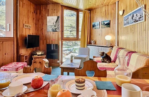 Le Lavachet Apartamento | Tignes : 2 pièces pour 4 pers, proche commerces et pistes, au Lavachet - FR-1-411-334
