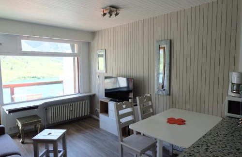 Tignes le Lac Apartamento | Tignes Joli Studio avec vue imprenable sur le lac