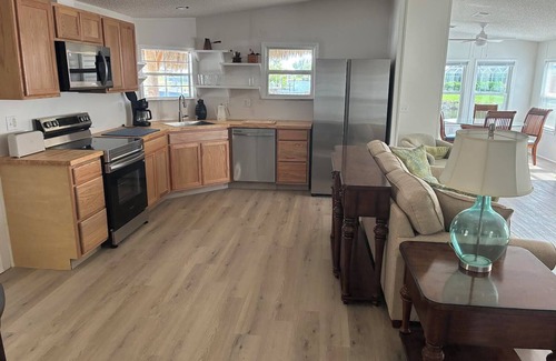 Charlotte Park Casa | Tiki Hut waterfront house with dock in charming Punta Gorda