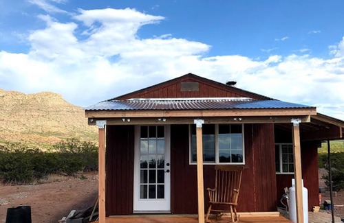 Alamogordo Cabina | CABAÑA CON TECHO DE HOJA White Sands National Monument