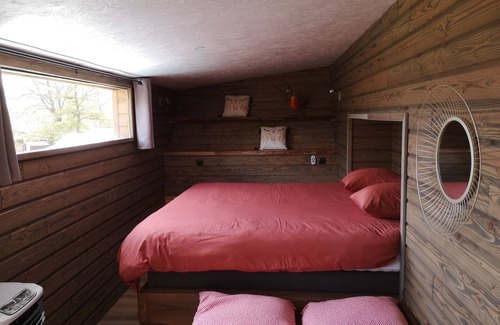 Saint-Leonard-des-Bois Cama Y Desayuno | La Belle Planque-Habitacion Doble-Baño privado con bañera-Confortable-Vista a...