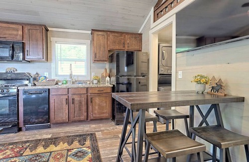 Clarkesville Cabaña | Tiny Home at Sugar Mill Creek on Lake Burton, Georgia