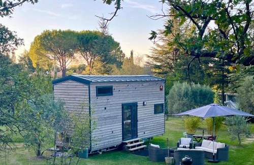 Saignon Casa | Tiny House avec vue sur le rocher de Saignon, Luberon