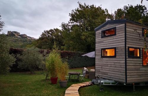 Saignon Casa | Tiny House avec vue sur le rocher de Saignon, Luberon