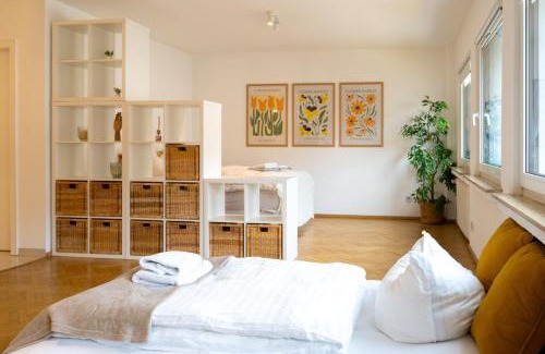Sudostviertel Apartamento | TOP! Gemütliches Studio-Apartment zentral, WLAN, Küche