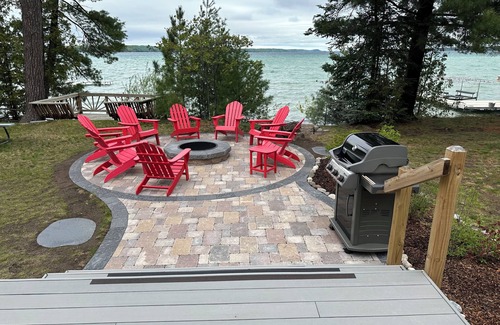 Rapid City Casa | Torch Lake Sandbar Waterfront Home - with Dock!