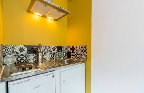 Tourcoing Apartamento | Tourcoing equipped studio with parking