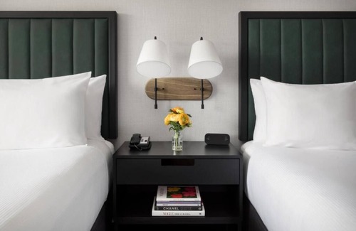 Brookline Hotel | Tower Two Double Beds at Arcadian Hotel! Close to Fenway Park